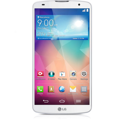 配备康宁®第三代大猩猩®玻璃的LG G Pro 2手机